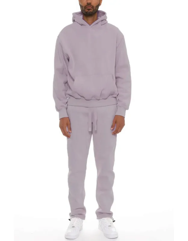 Premium Cotton Blend Hoodie Set