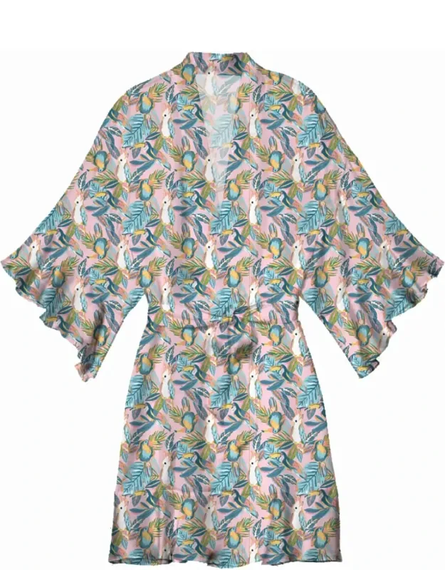 Silky Satin Robe