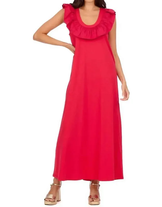 Ruffle Maxi Dress