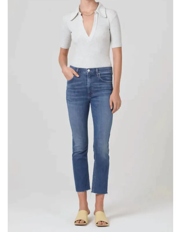 Isola Straight Crop Jeans