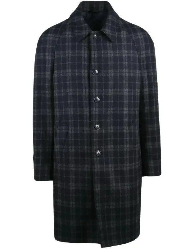 Wool-blend Coat