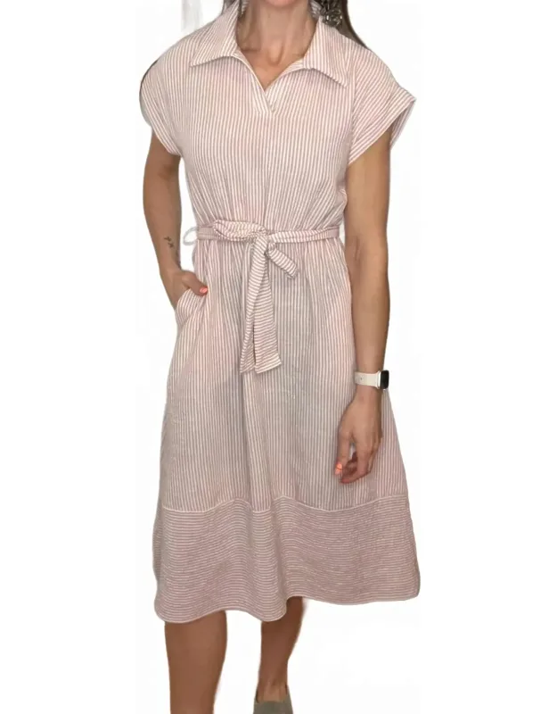 Collared Midi Dress