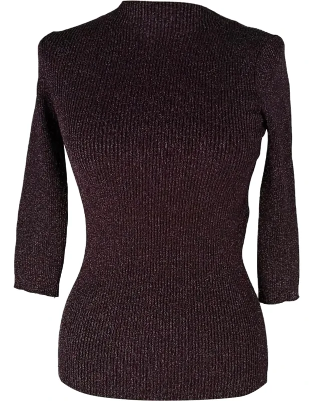 Ribbed-knit Top
