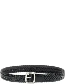 Braided Leather Belt