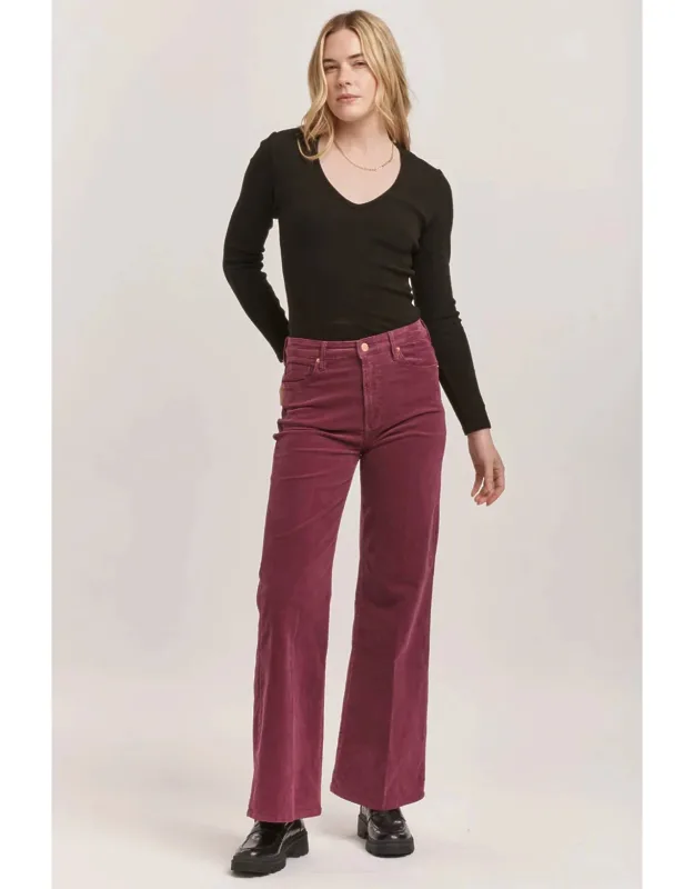 Fiona High-rise Wide-leg Jeans