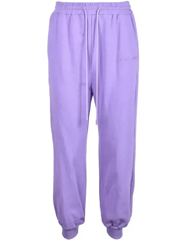 Tracksuit Trousers With Relaxed Fit And Adjustable Waistband