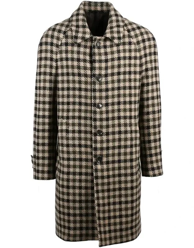 Virgin Wool-blend Coat