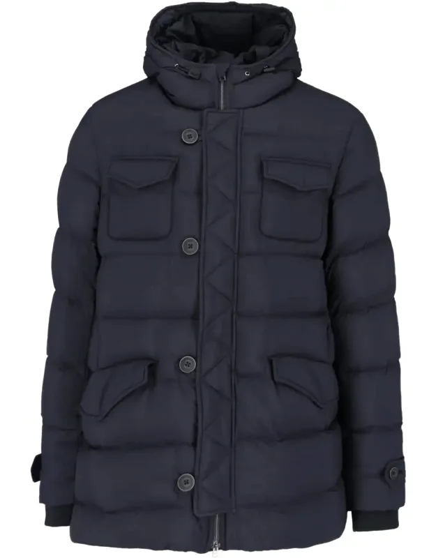 L'eskimo Technical Fabric Down Jacket