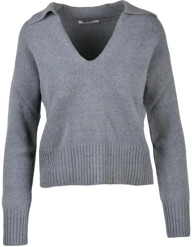 V-neck Knit Sweater