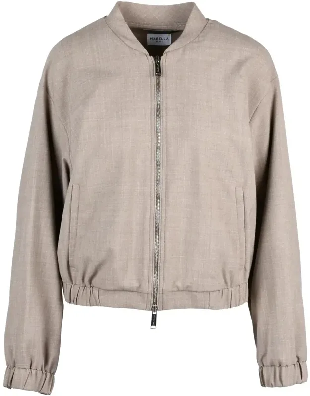 Polyester-blend Redan Coat