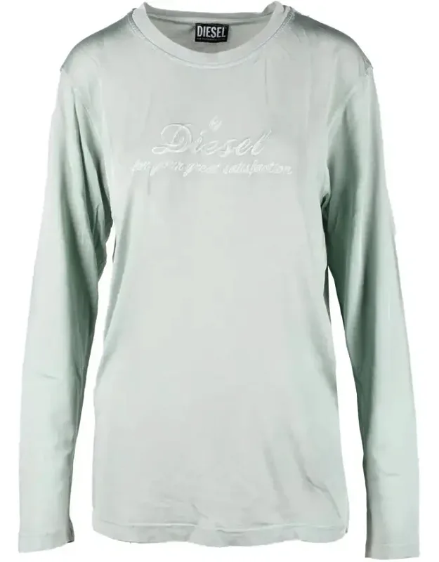 Embroidered Rayon-blend T-shirt