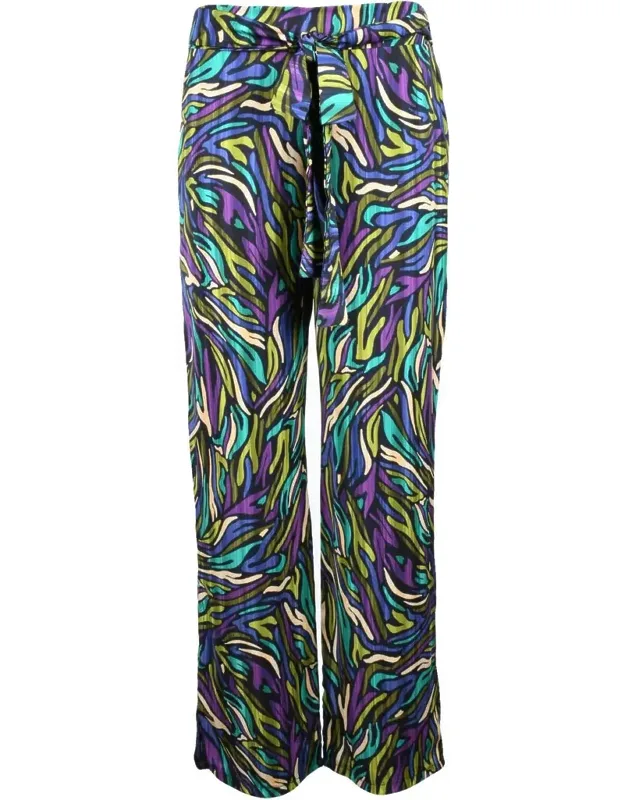 Abstract Pattern Trousers