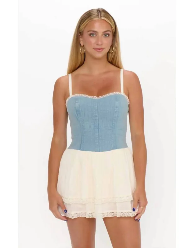 Geneva Sleeveless Mini Dress