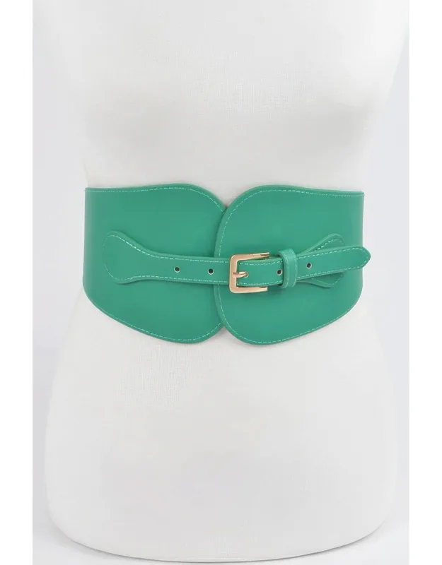 Corset Belt With Structured Elegance And Waist-cinching Design