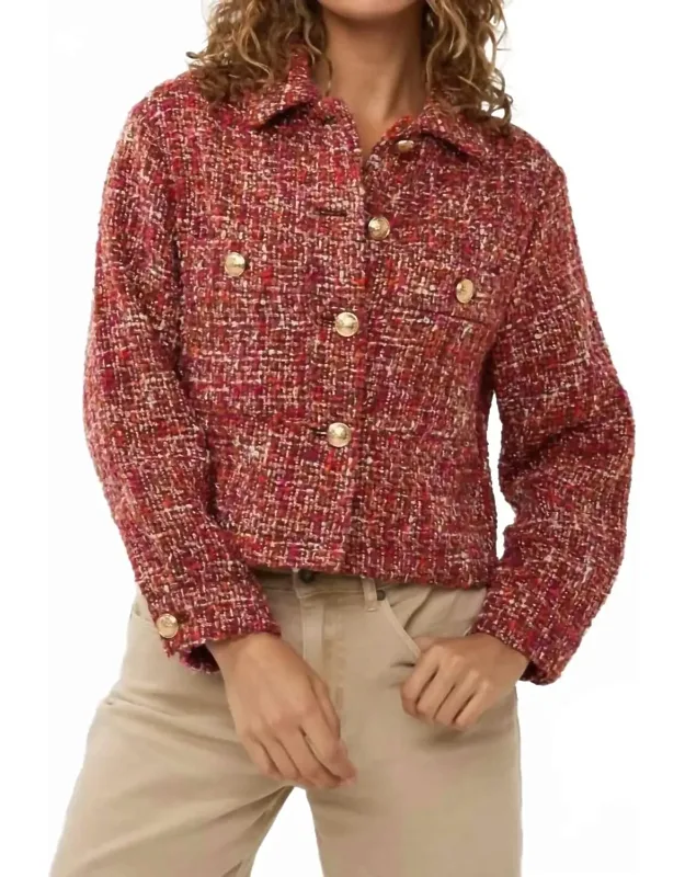 Bodil Boucle Short Blazer