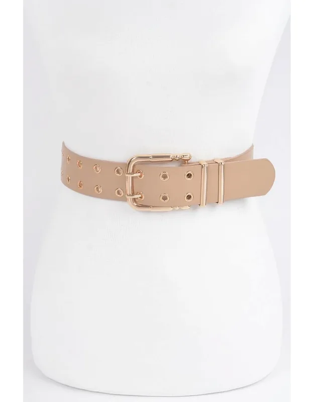 Faux Leather Belt