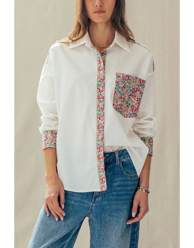 Spring Garden Classic Button-up Shirt