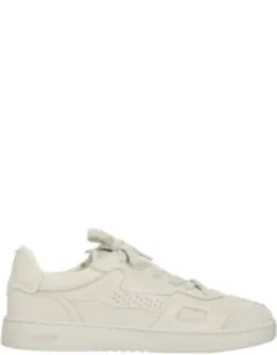 Dice Patchwork Leather Sneakers