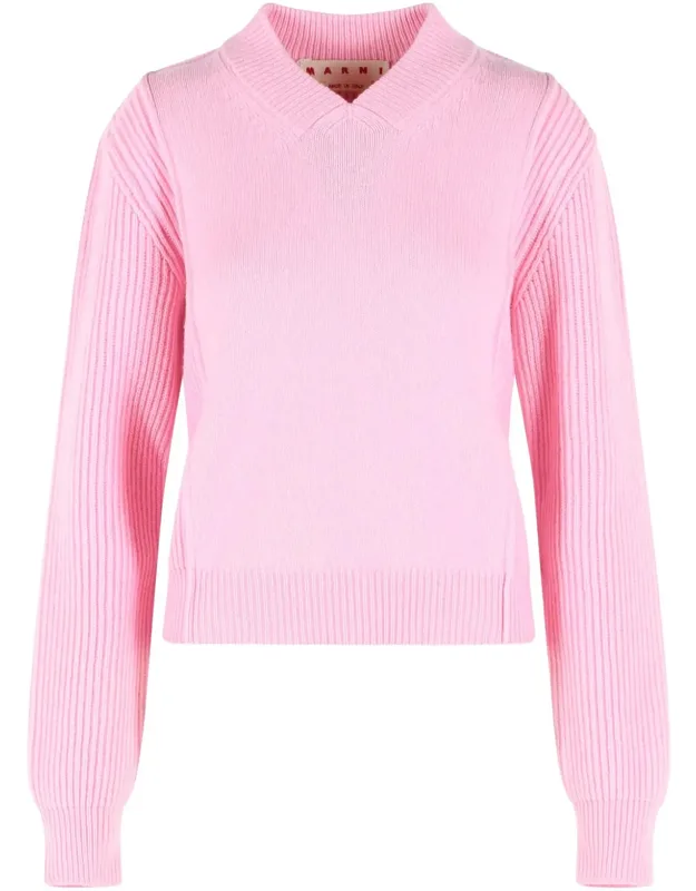 Virgin Wool And Cashmere Sweater