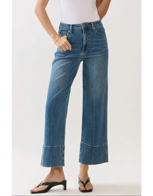 Straight Hem Jeans