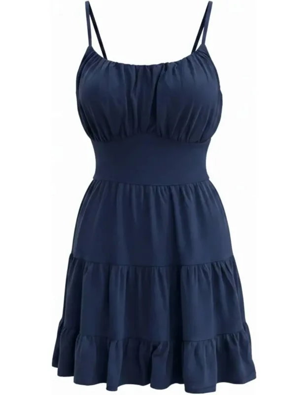 Nautical Linen Mini Dress