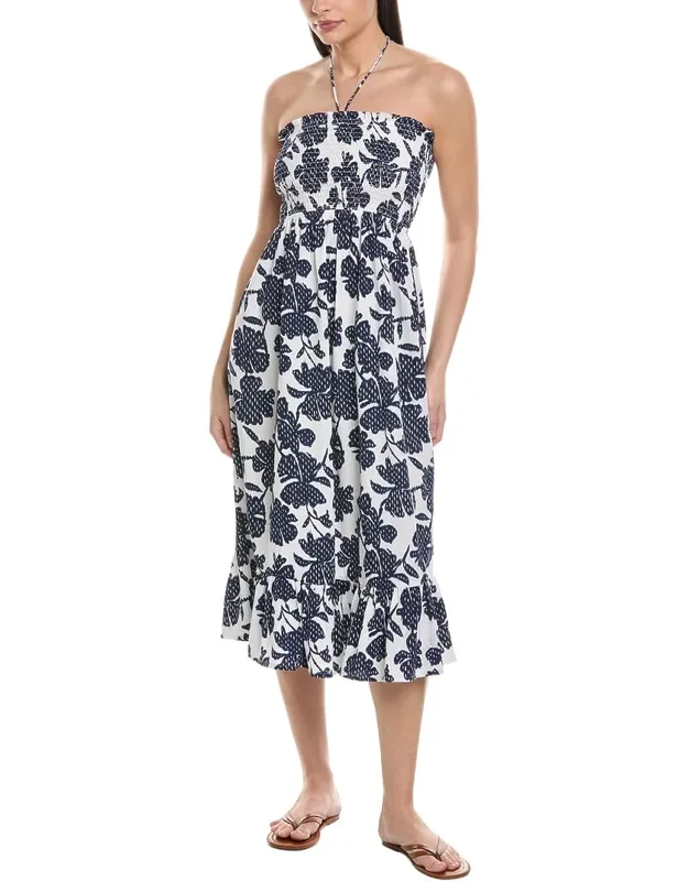 Ikat Floral Luna Dress