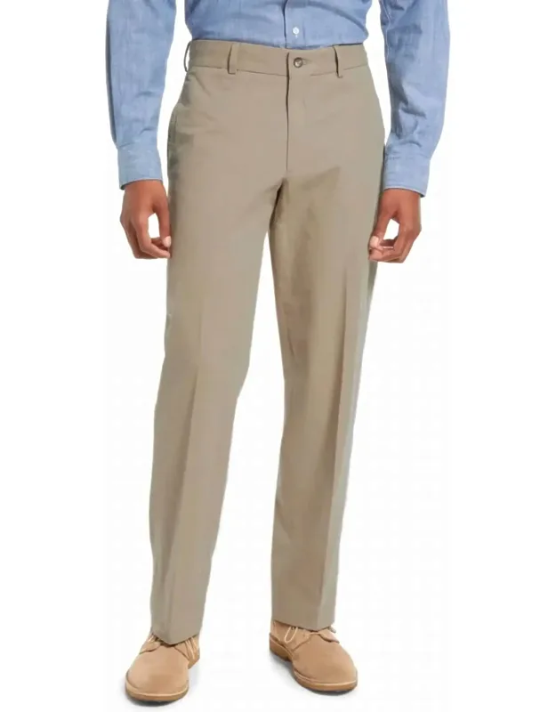 Sumpter Flat Front Washed Poplin Pants