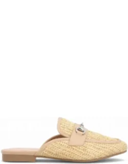 Slip-on Woven Mules