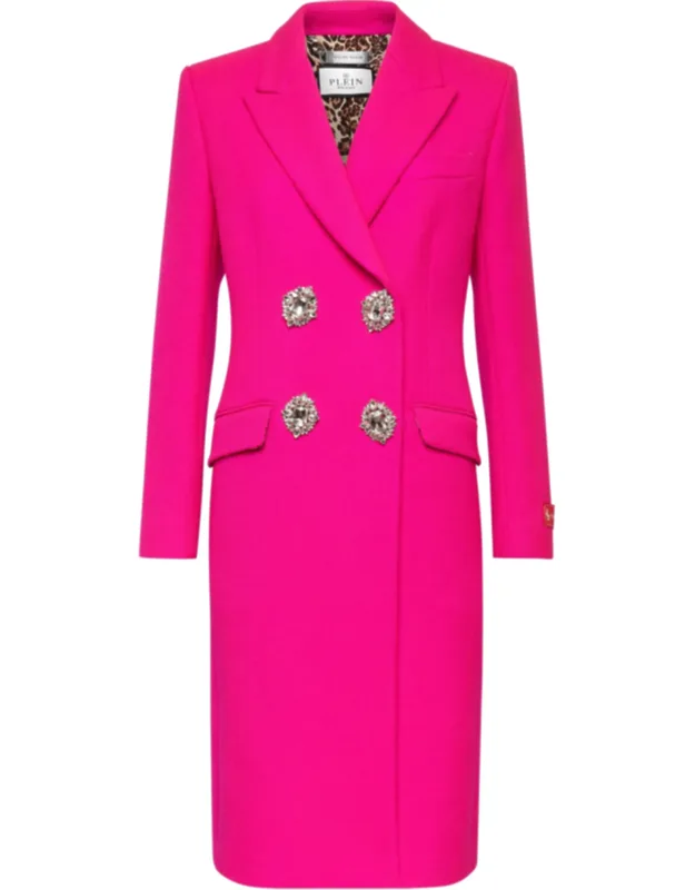 Wool Cloth Fitted Coat
