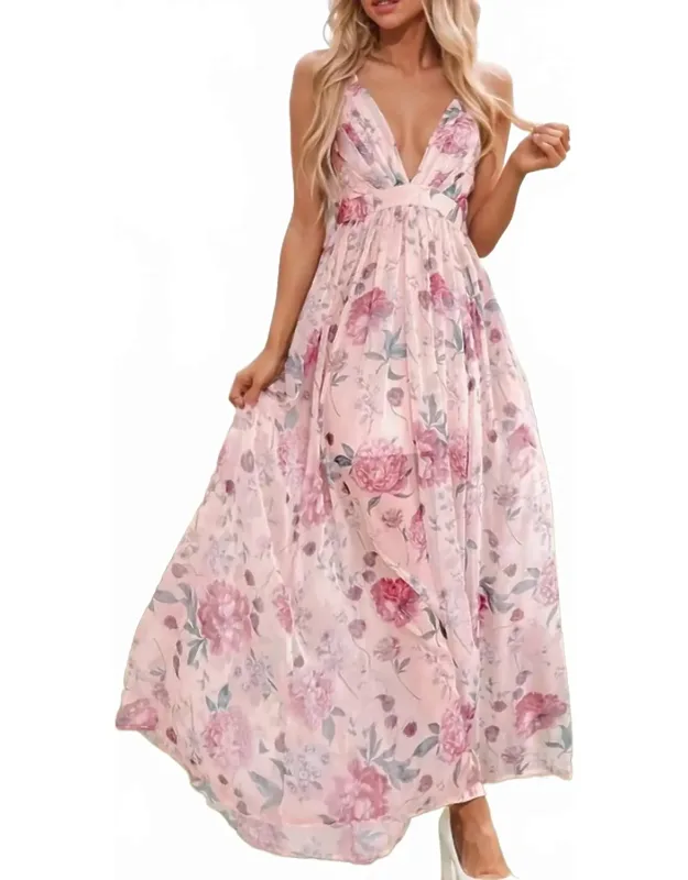 Backless Maxi Dress