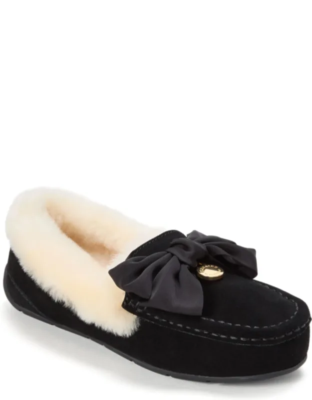 Fireside Mel Dream Bow Moccasin Slippers