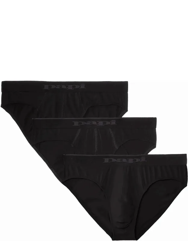 Cotton Stretch Briefs - 3-pack