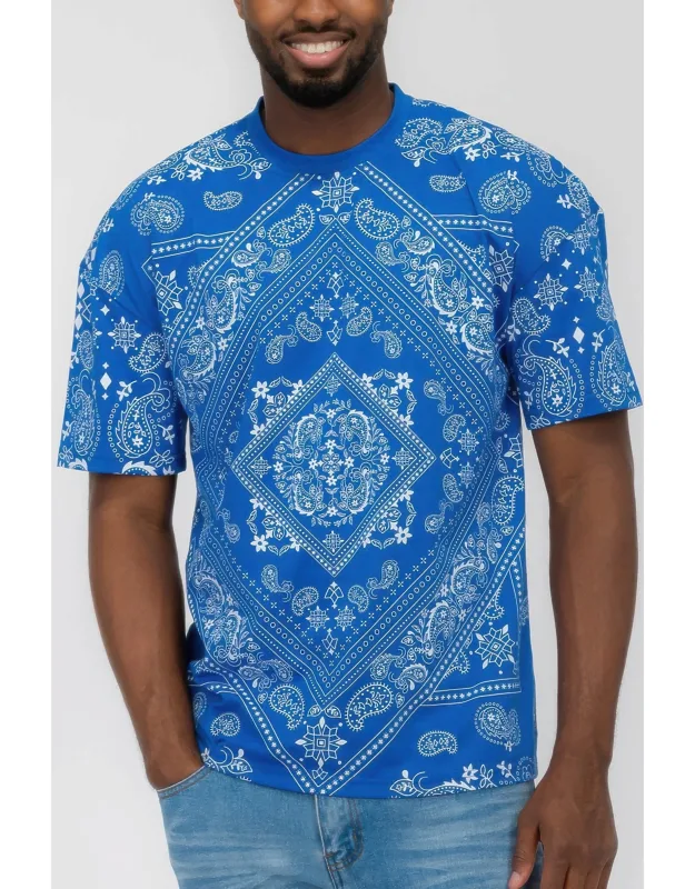 Bandana Print All Over T-shirt