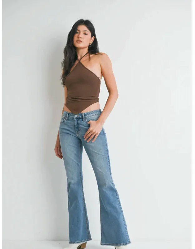 Low-rise Bootcut Jeans