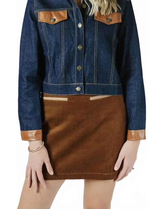 Corduroy Skirt