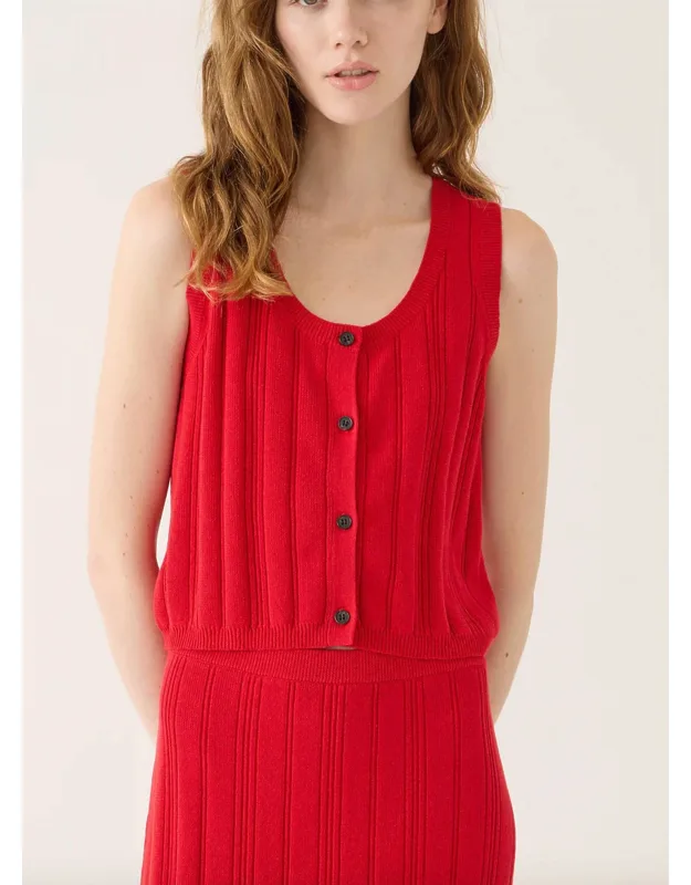 Nyla Cotton Linen Top