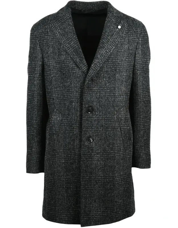 Wool-blend Coat