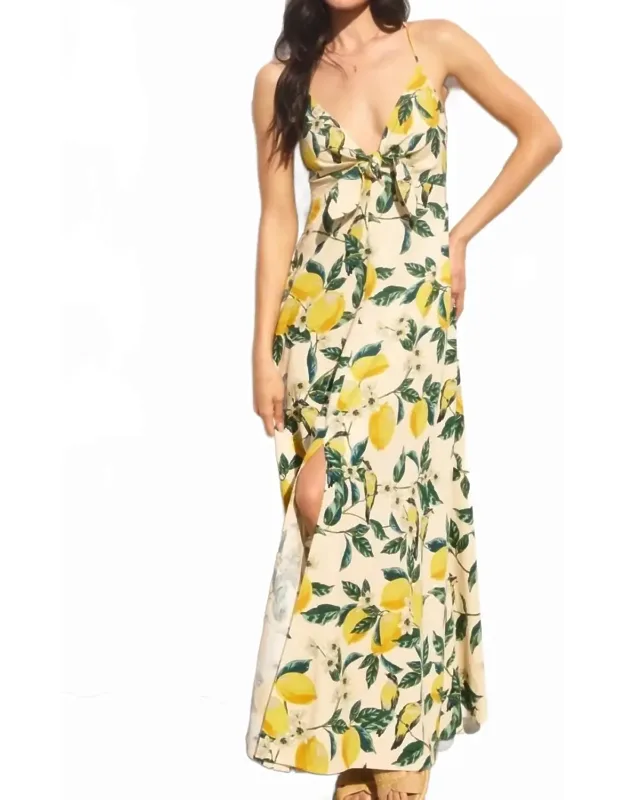 Printed Maxi Dress