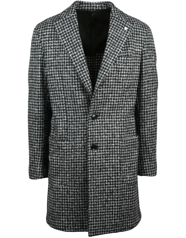Wool-blend Coat