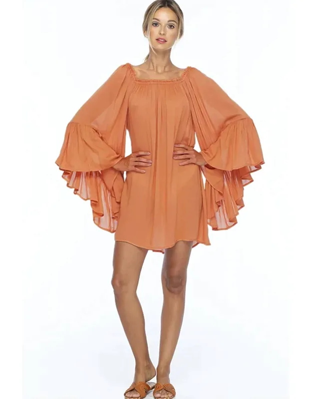 Ruffle Mini Dress