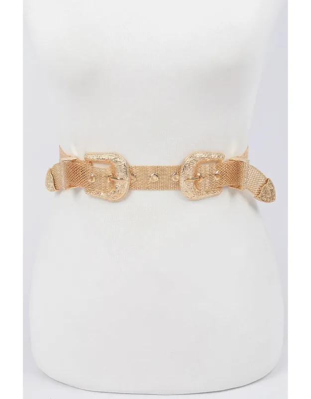 Chainlink Iron Buckle Belt