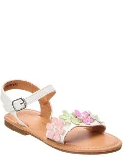 Josmo Sandal Buckle Closure Lightly Padded Insole