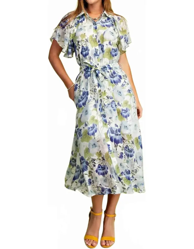Floral Midi Dress