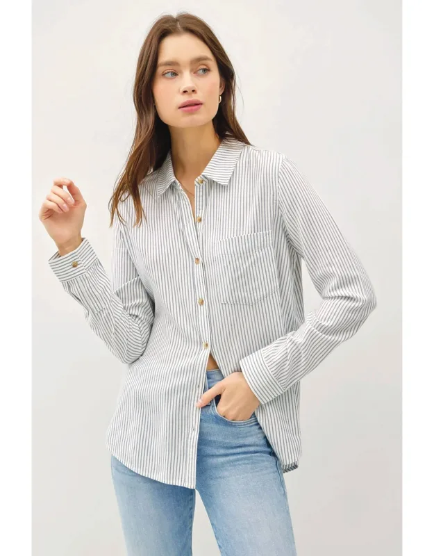 Addison Stripe Classic Shirt