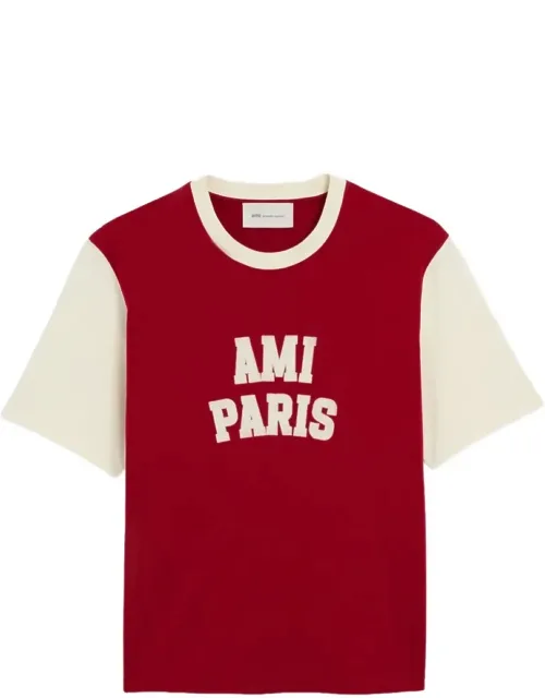 Jersey T-shirt With Color-block Design