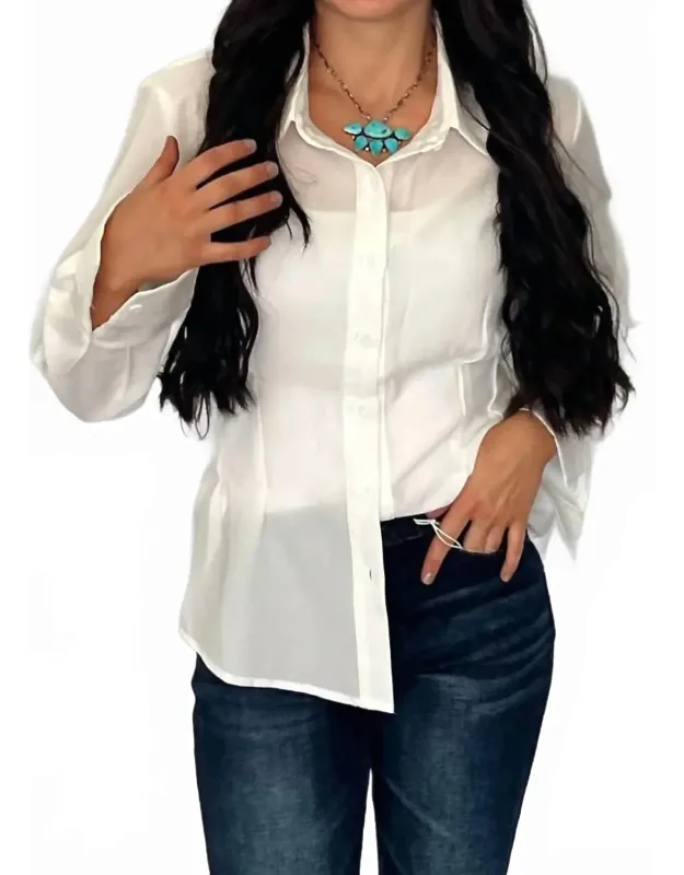 Long Sleeve Button-down Shirt
