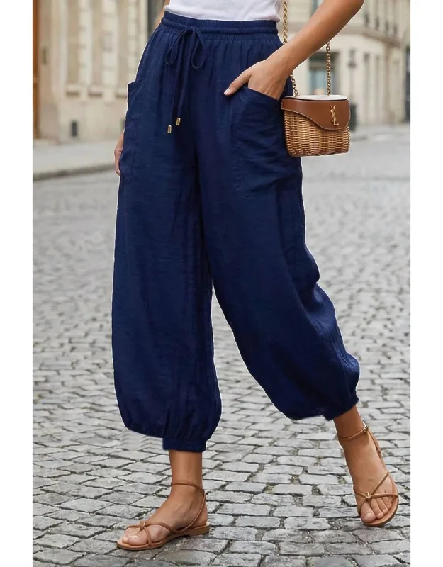 Relaxed Chic Harem Pants