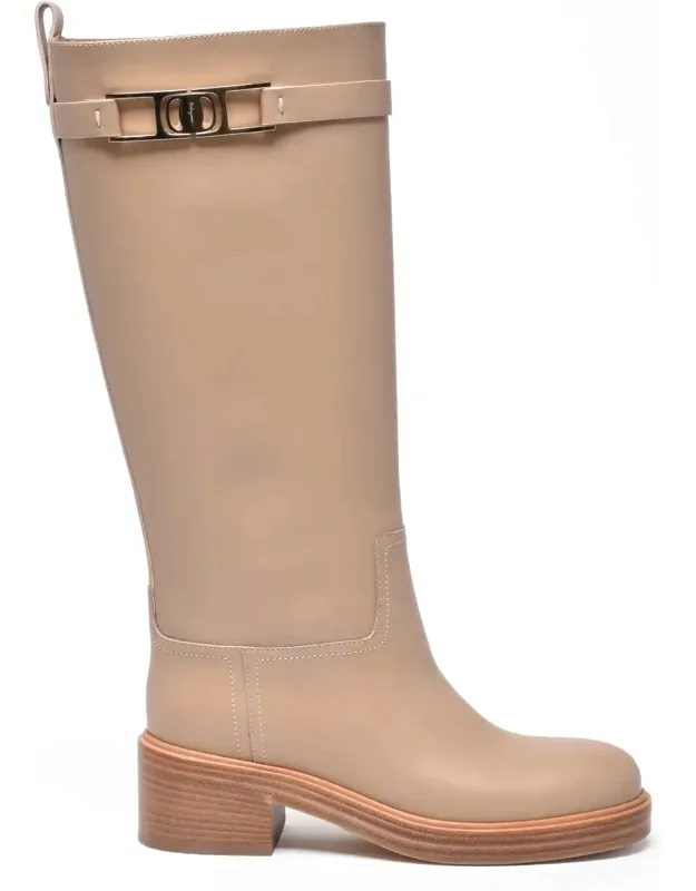 Leather Rosalie Boots