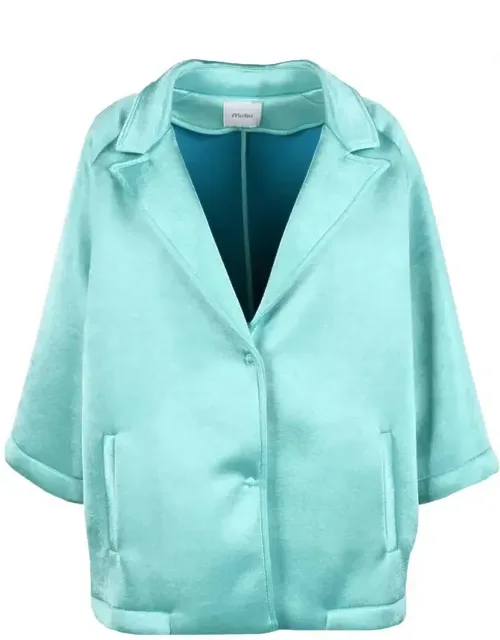 Cropped Polyester Jacket