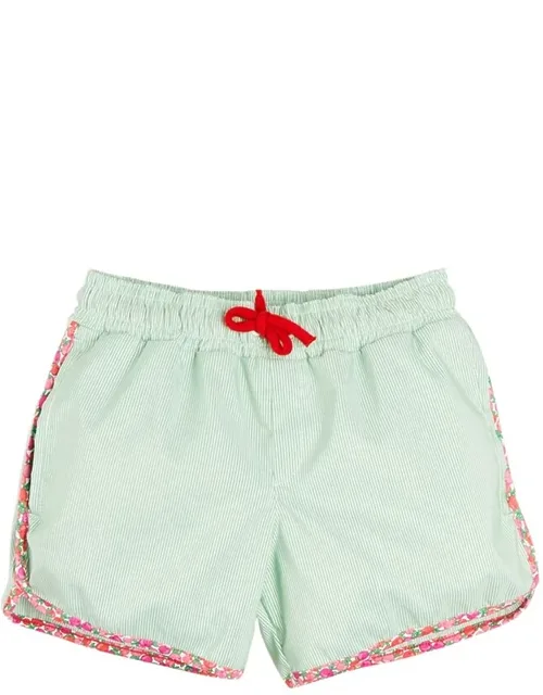 Striped Swim Shorts